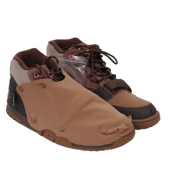 Nike Men Cactus Jack Air Trainers 1 CJ SP LT US 11 Chocolate Brown Rust Pink Mid - Picture 1 of 14